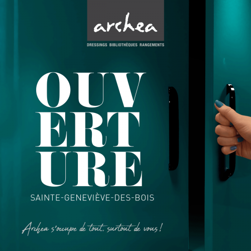 Nouveau showroom archea à sainte-geneviève-des-bois - post facebook instagram ouverture ste genevieve e1688541205594