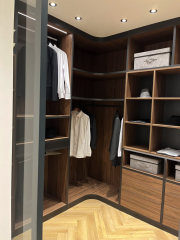 Dressing d'angle ouvert