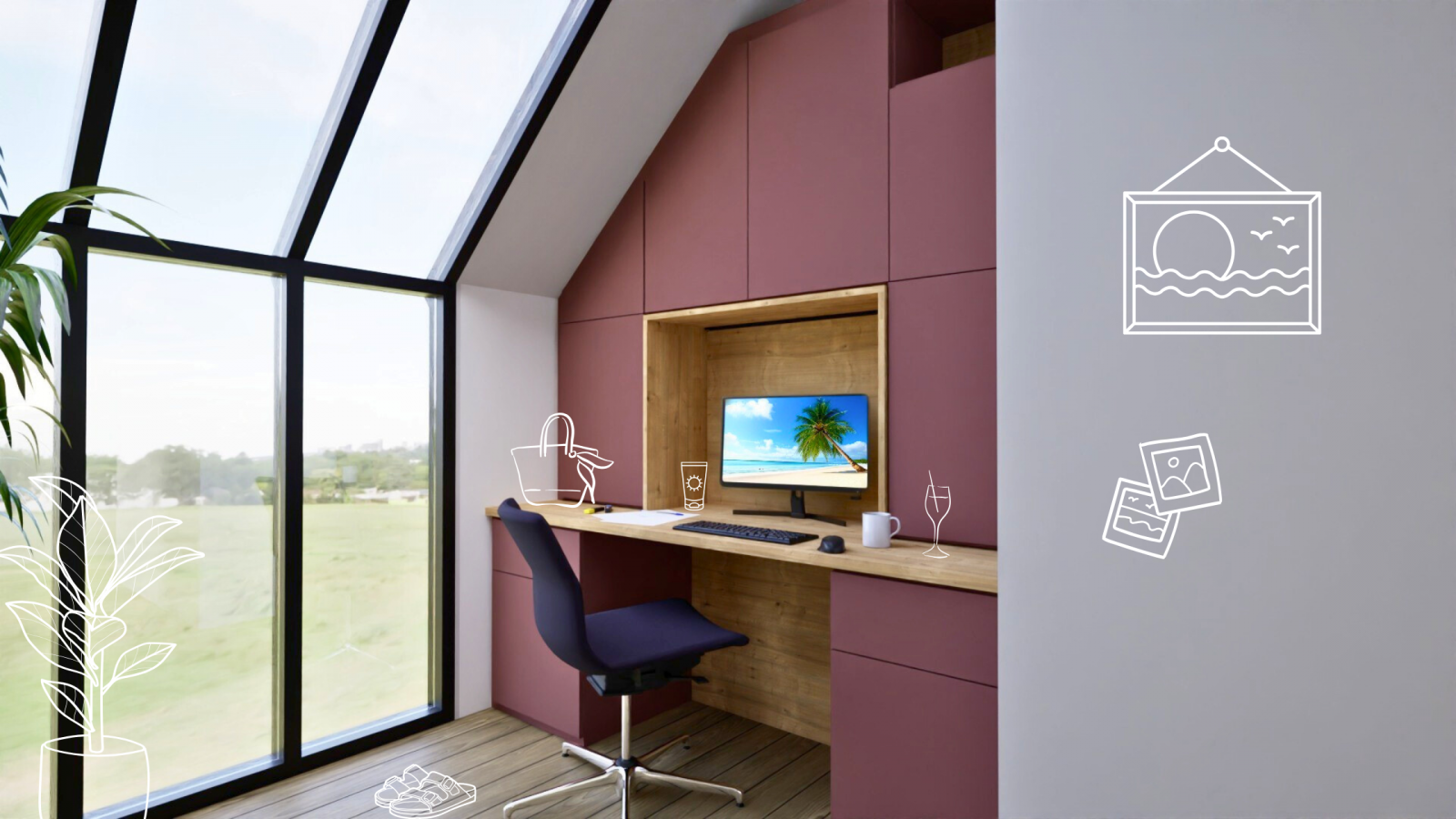 Bureau d'été Bureau d'été sur mesure
