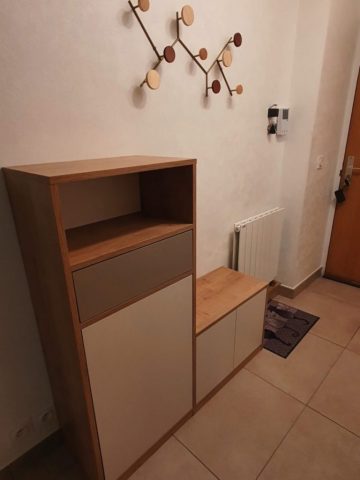 Petit meuble d'entrée sur mesure - Archea