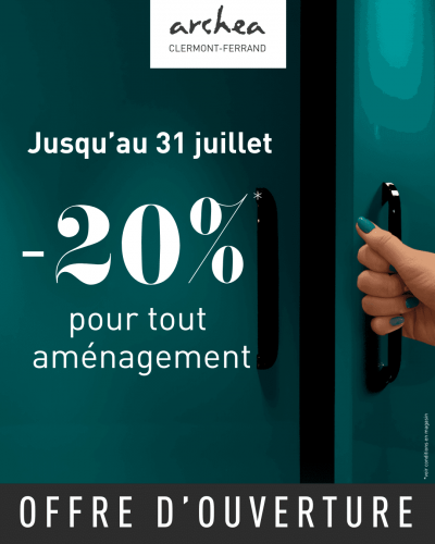 Offre d'ouverture Archea Clermont-Ferrand - POST RS 20 offre ouverture Clermont e1752135137190