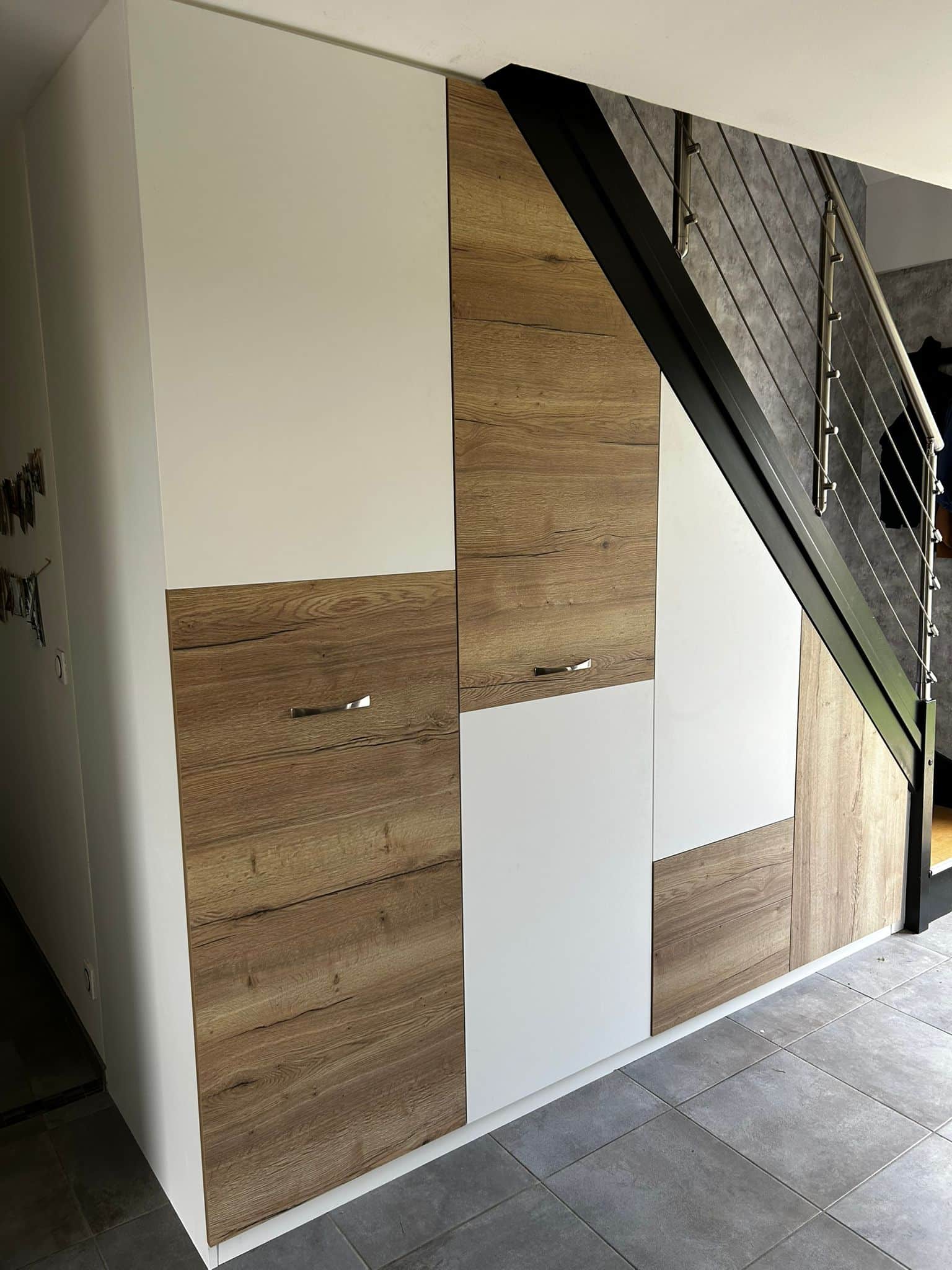 Meuble sous-escalier sur mesure Archea Rouen